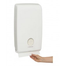Kimberly Clark AQUARIUS LARGE Hand Towel Dispenser White #70250 - Suits 240mm Wide Towels